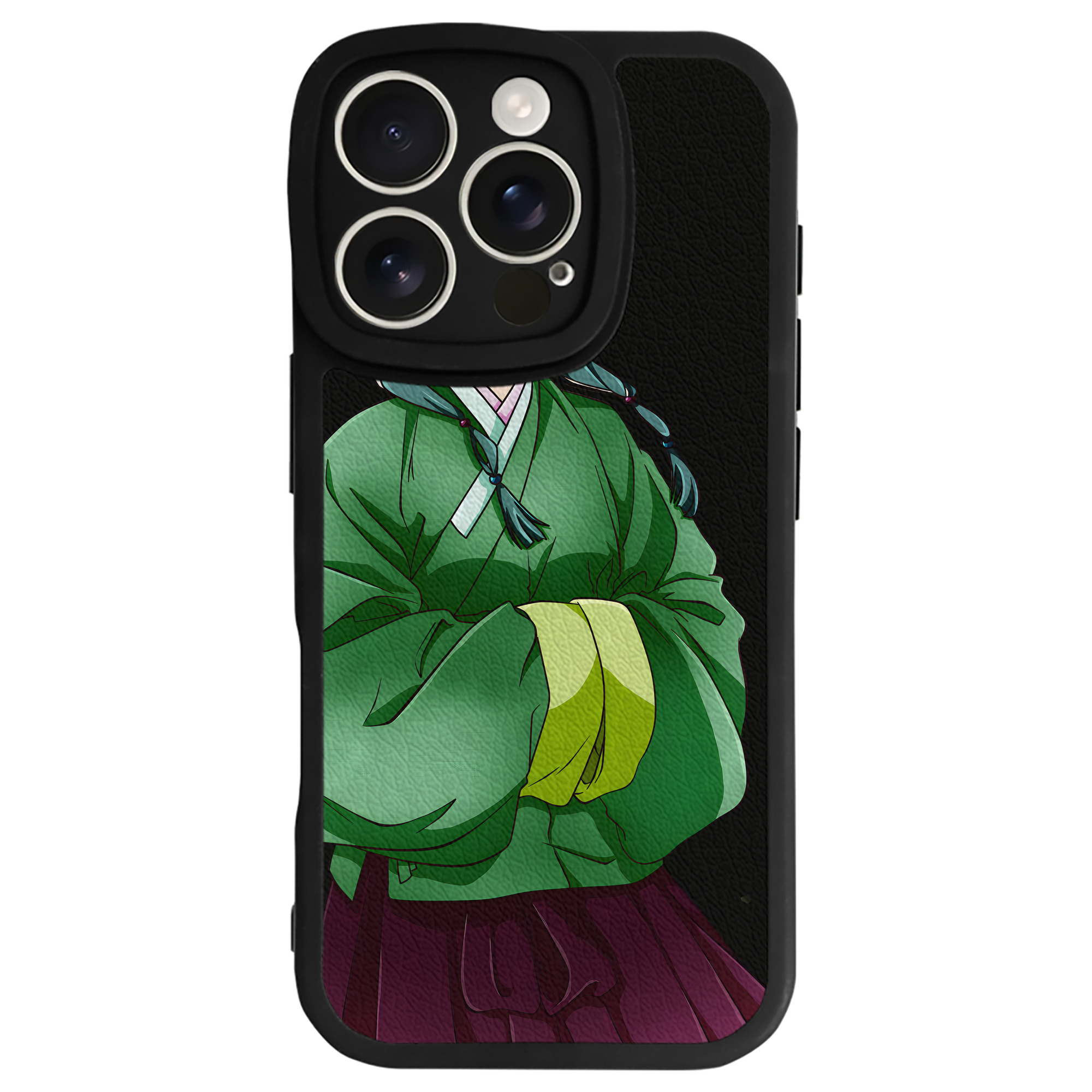 （画像用） 薬屋のひとりごと The Apothecary Diaries 【iPhone 16シリーズ対応】シリコンスマホケース（レザー調） 材質：シリコン